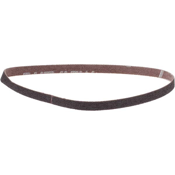 Norton 78072766143 Abrasive Belt 1/4" Wide, 12" OAL, 80 Grit, Aluminum Oxide