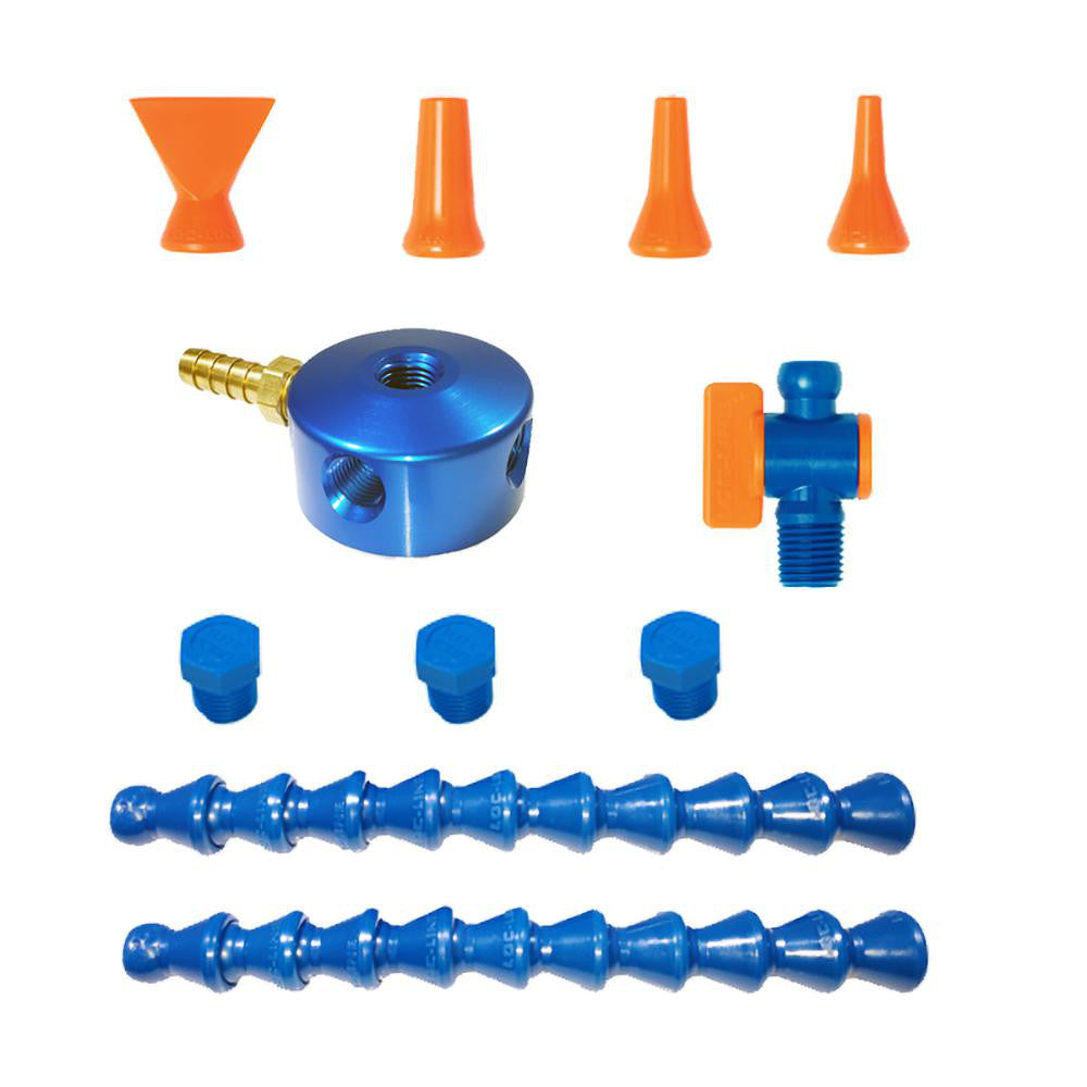 Loc-Line 40463 1/4" Hose Inside Dia, 1/4 NPT, Coolant Hose Magnetic Base