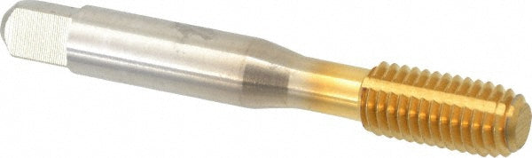 Balax 18751-01T Thread Forming Tap M10x1.5 Metric, 6H Class of Fit, Bottoming Chamfer, High-Speed Steel, Titanium Nitride Finish