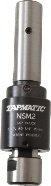 Tapmatic 4144433/6091206 Tapping Heads Shank Type Straight Shank Diameter (Inch) 5/8 Maximum Mild Steel Tap Capacity (mm) M7 Maximum Mild Steel Tap Capacity (Inch) 1/4 Quick Change No Overall Length (mm) 53.00