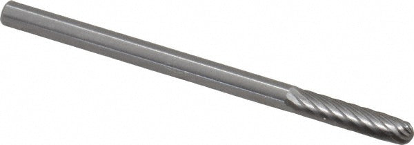 Mastercut Tool Corp. SC-42L2SC Abrasive Bur SC-42-L2SC, 1/8" Cut Dia, Cylinder with Radius End, Single Cut