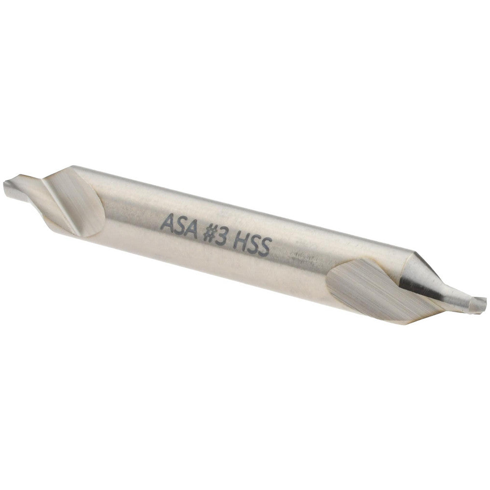 Magafor 81115030000 Combo Drill & Countersink #3, 1/4" Body Dia, High Speed Steel