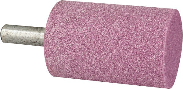 Grier Abrasives W246-P-27724 Mounted Point 3" Thick, 1/2" Shank Dia, W246, 60 Grit, Medium