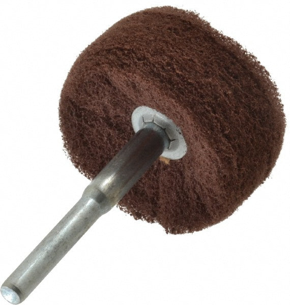Superior Abrasives A019701 Mounted Flap Wheel 2" Dia, 1" Face Width, Aluminum Oxide