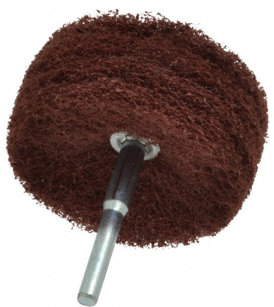 Superior Abrasives A019860 Mounted Flap Wheel 3" Dia, 1" Face Width, Aluminum Oxide