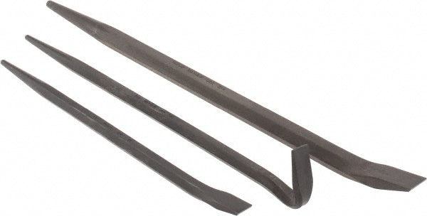 Mayhew 61306 3 Piece Line-Up & Rolling Head Pry Bar Set