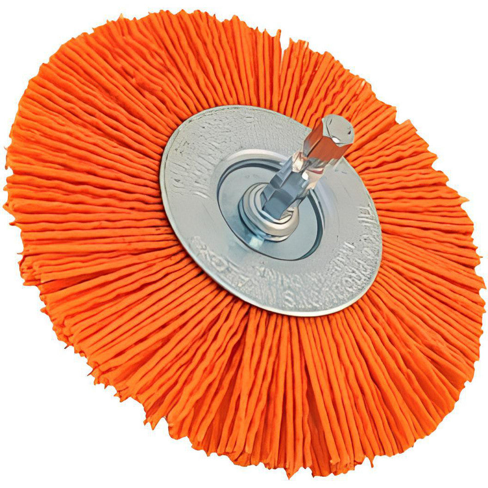 Dico 7200049 Wheel Brush 4" Wheel Dia, Crimped