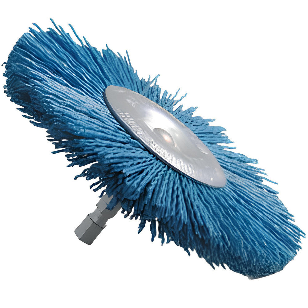 Dico 7200043 Wheel Brush 4" Wheel Dia, Crimped