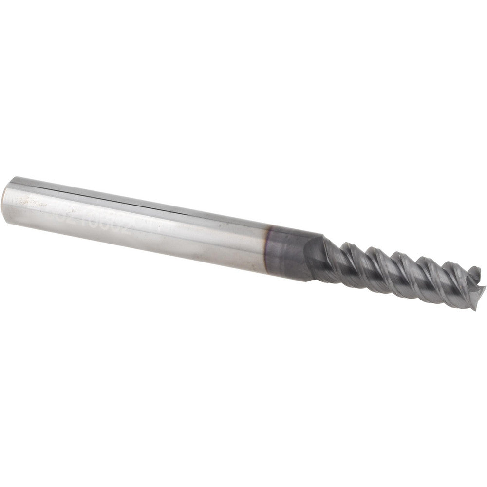 Accupro 95168594 Square End Mill 7/32" Dia, 3/4" LOC, 3 Flutes, Solid Carbide