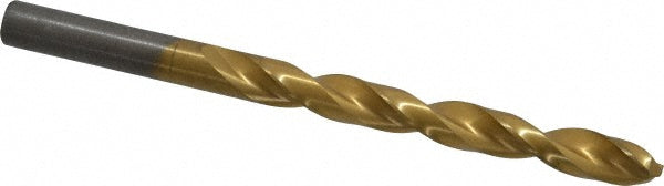 Triumph Twist Drill 012821 Jobber Length Drill Bit 21/64" Dia, 135 °, High Speed Steel