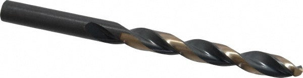Triumph Twist Drill 012720 Jobber Length Drill Bit 0.358" Dia, 135 °, High Speed Steel