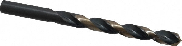 Triumph Twist Drill 012722 Jobber Length Drill Bit 0.377" Dia, 135 °, High Speed Steel