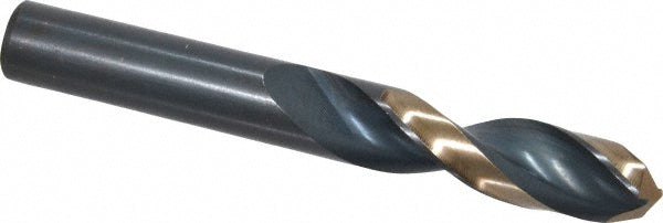Triumph Twist Drill 060431 Screw Machine Length Drill Bit 0.4844" Dia, 135 °, High Speed Steel