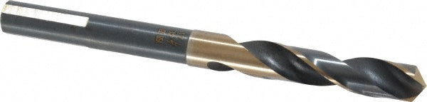 Triumph Twist Drill 094134 Reduced Shank Drill Bit 17/32'' Dia, 1/2'' Shank Dia, 118 °, High Speed Steel