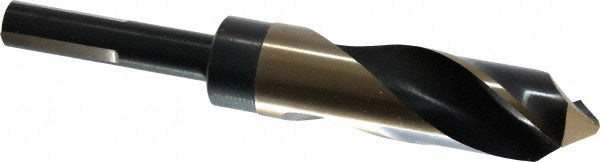 Triumph Twist Drill 094163 Reduced Shank Drill Bit 63/64'' Dia, 1/2'' Shank Dia, 118 °, High Speed Steel