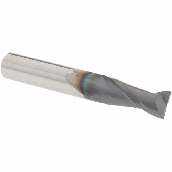 OSG 402-375011 Square End Mill 3/8'' Dia, 1'' LOC, 3/8'' Shank Dia, 2-1/2'' OAL, 2 Flutes, Solid Carbide