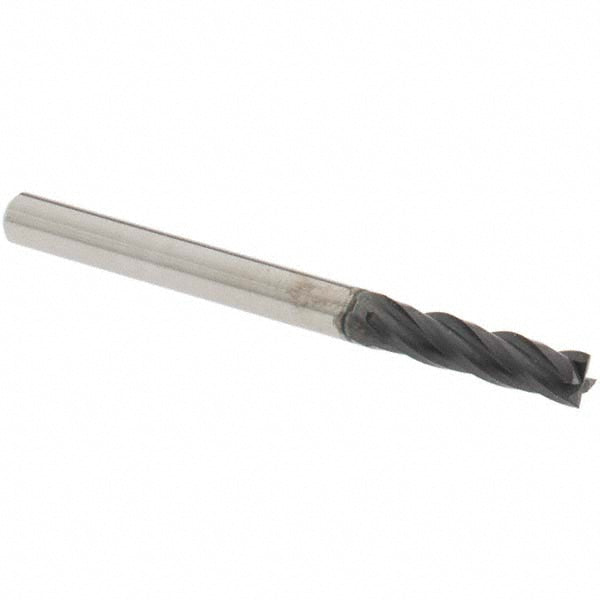 OSG 404-125011 Square End Mill 1/8'' Dia, 1/2'' LOC, 1/8'' Shank Dia, 1-1/2'' OAL, 4 Flutes, Solid Carbide