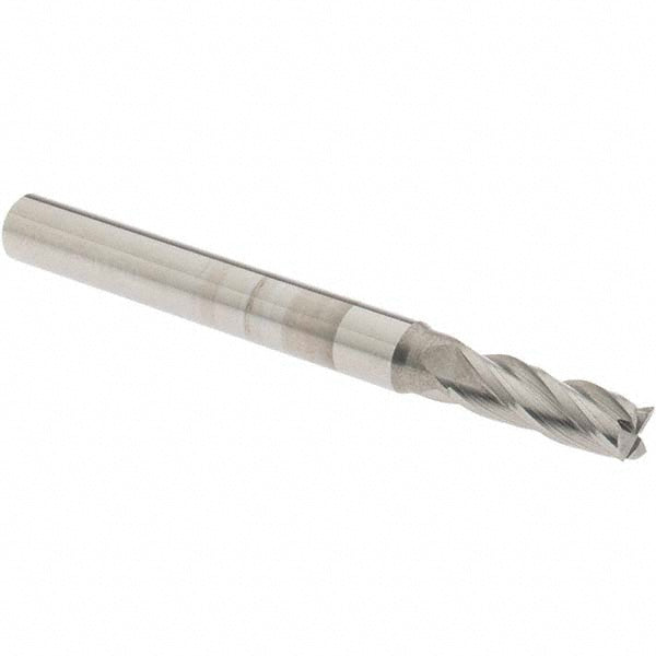OSG 404-2188 Square End Mill 7/32'' Dia, 5/8'' LOC, 1/4'' Shank Dia, 2-1/2'' OAL, 4 Flutes, Solid Carbide