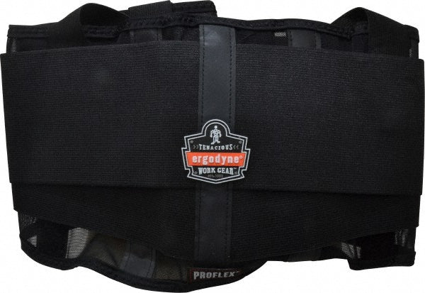 Ergodyne 11382 Back Support Belt with Adjustable Shoulder Straps, Small, 25 to 30" Waist, 7-1/2" Belt Width