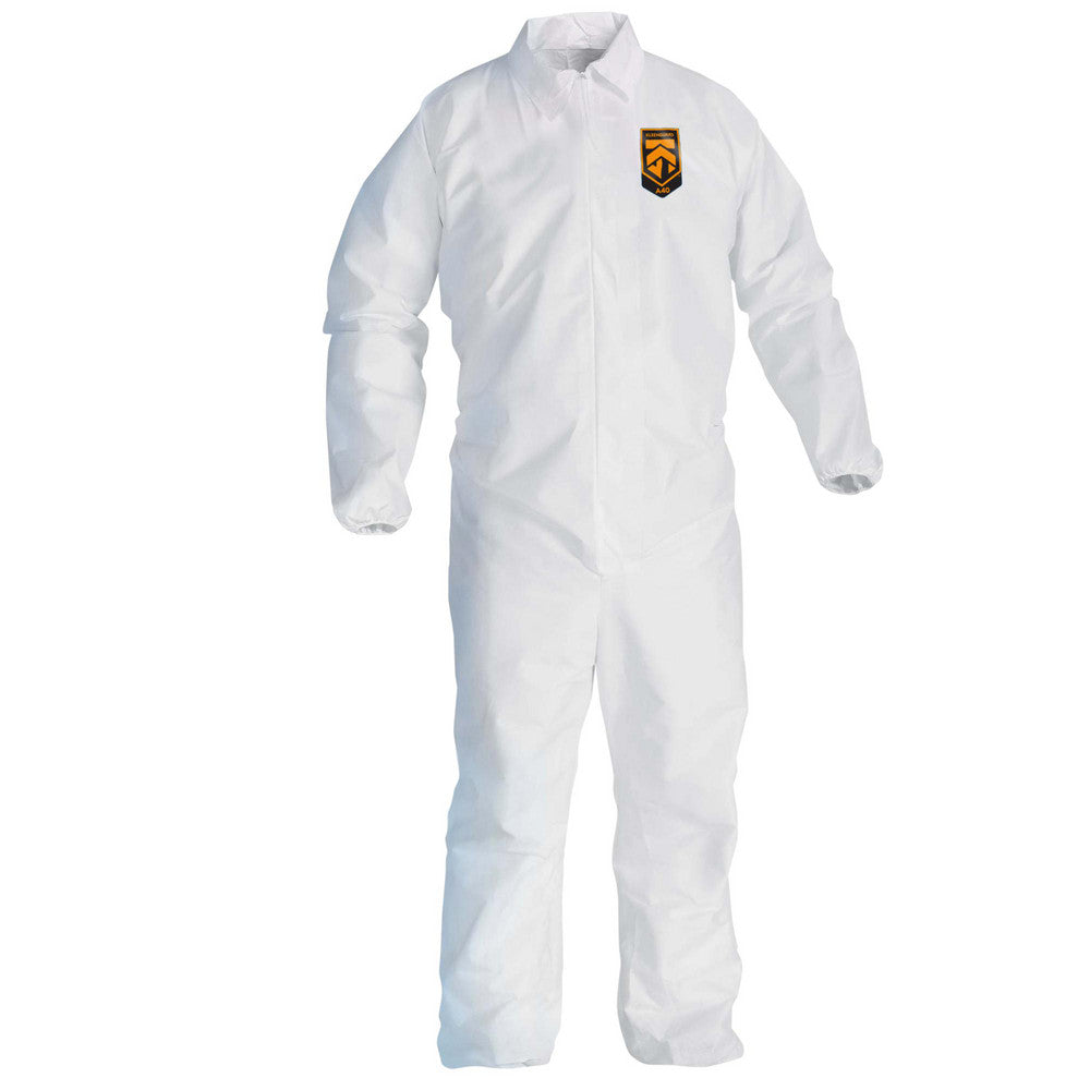 KleenGuard 44315 Disposable Coveralls Liquid & Splash, Size 2X-Large, 1.90 oz, Kleenguard Select, Zipper Closure