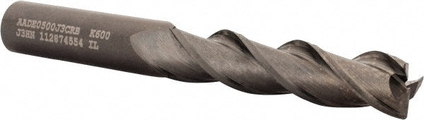 Kennametal 4067275 Corner Radius End Mill 3/4" Dia, 1-1/2" LOC, 0.015" Radius, 4 Flutes, Solid Carbide