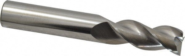 Kyocera SGS Precision Tools 34713 Square End Mill 1/2" Dia, 1-1/4" LOC, 3 Flute, Solid Carbide