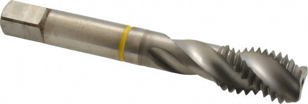 Guhring 9039040142880 Spiral Flute Tap 9/16-12, UNC, 3 Flute, Modified Bottoming, 2B Class of Fit, Cobalt, Bright/Uncoated