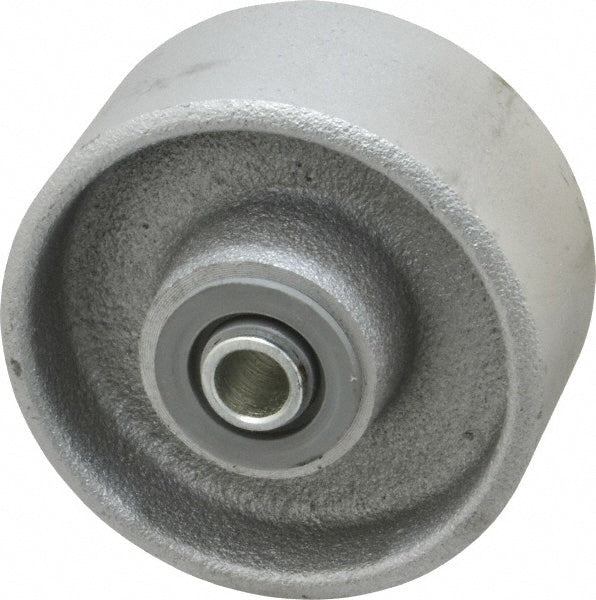 Albion CA0420112 Caster Wheel Cast Iron, 4" Dia, 2" Wide, 1/2" Axle