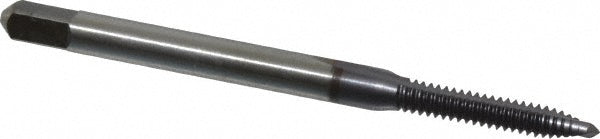 Kennametal 4131260 Spiral Point Tap #4-40 UNC, 2 Flutes, Plug Chamfer, 2B/3B Class of Fit, HSS, TiCN Coated
