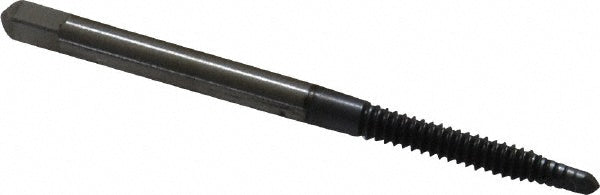 Kennametal 4131262 Spiral Point Tap #6-32 UNC, 2 Flutes, Plug Chamfer, 2B Class of Fit, HSS, TiCN Coated
