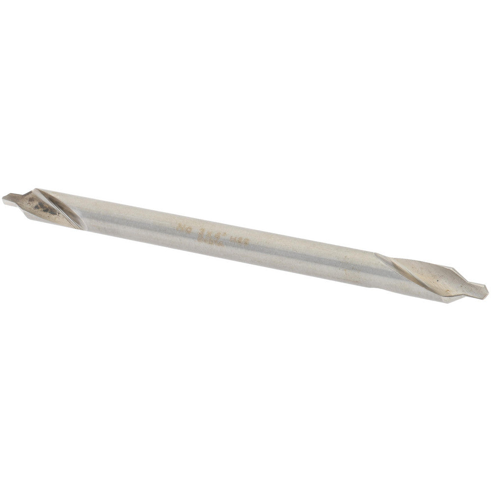 Value Collection 156400003000004 Combo Drill & Countersink #3, 1/4" Body Dia, High Speed Steel