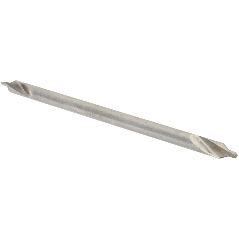 Value Collection 156400003000005 Combo Drill & Countersink #3, 1/4" Body Dia, High Speed Steel