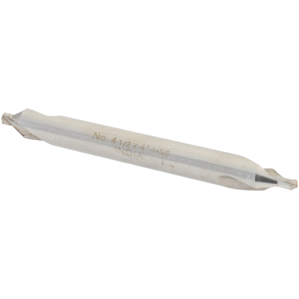 Value Collection 156400004120004 Combo Drill & Countersink #4-1/2, 3/8" Body Dia, High Speed Steel