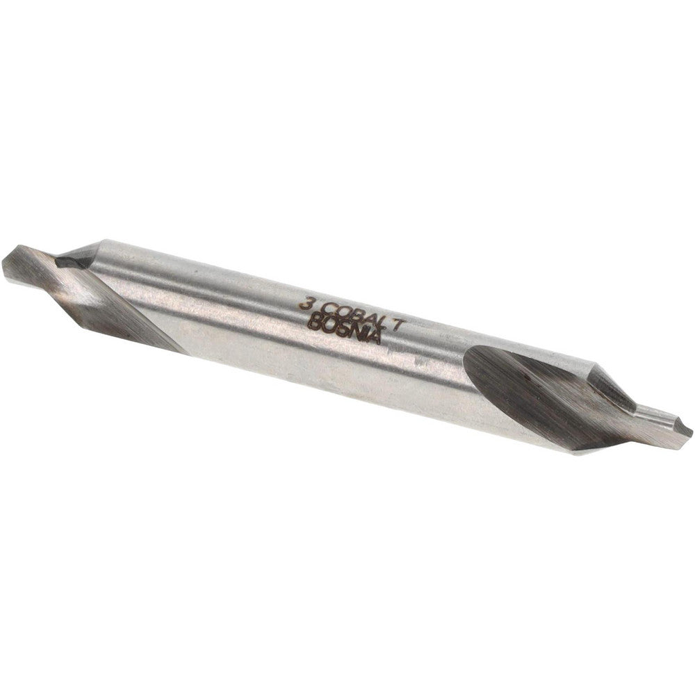 Value Collection BC04P0003 Combination Drill & Countersink #3, 1/4" Body Dia, 118 deg, Cobalt