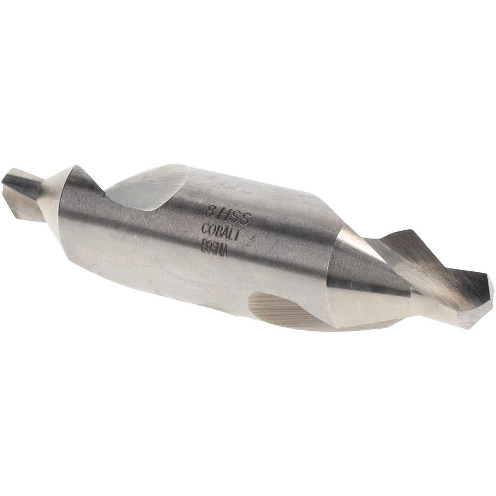Value Collection BC04P0008 Combination Drill & Countersink #8, 3/4" Body Dia, 118 deg, Cobalt