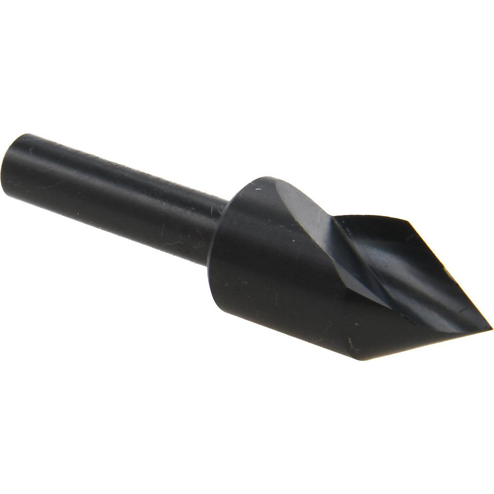 M.A. Ford 61050001 Countersink 1/2" Head Dia, 60.00 deg Included Angle, 1 Flute, High-Speed Steel, Right Hand Cut