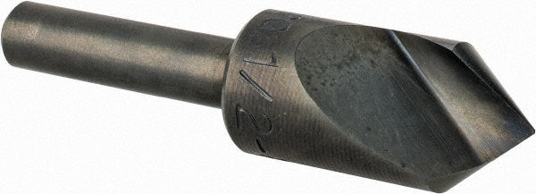 M.A. Ford 61050002 Countersink 1/2" Head Dia, 82.00 deg Included Angle, 1 Flute, High-Speed Steel, Right Hand Cut