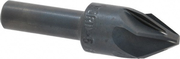 M.A. Ford 79062501 Countersink 5/8" Head Dia, 60.00 deg Included Angle, 6 Flute, High-Speed Steel, Right Hand Cut