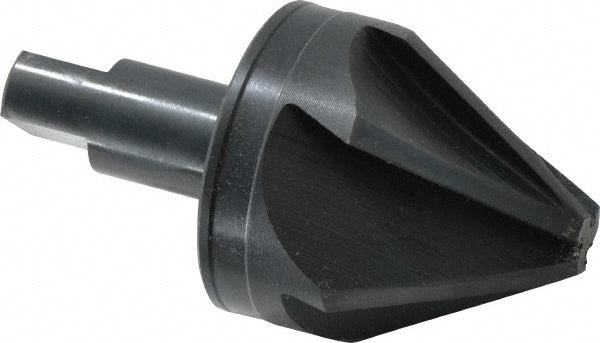 M.A. Ford 79200001 Countersink 2" Head Dia, 60.00 deg Included Angle, 6 Flute, High-Speed Steel, Right Hand Cut