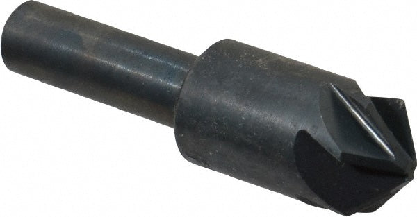 M.A. Ford 79062504 Countersink 5/8" Head Dia, 100.00 deg Included Angle, 6 Flute, High-Speed Steel, Right Hand Cut