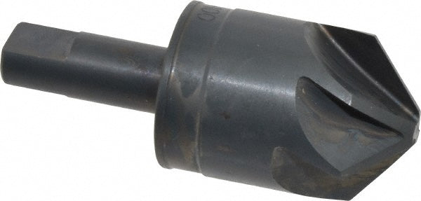 M.A. Ford 79125004 Countersink 1-1/4" Head Dia, 100.00 deg Included Angle, 6 Flute, High-Speed Steel, Right Hand Cut