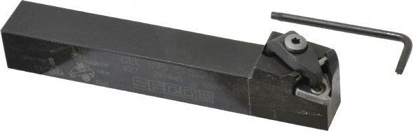 Seco 02483997 Indexable Threading Toolholder External, Left Hand, Uses 1 Inserts, 3/4 x 3/4" Shank