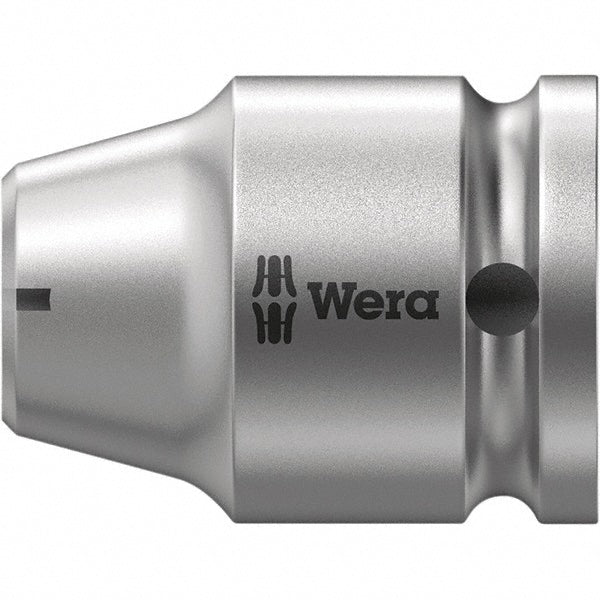 Wera 05344514001 Socket Adapter Square-Drive to Hex Bit, 1/2 & 5/16"