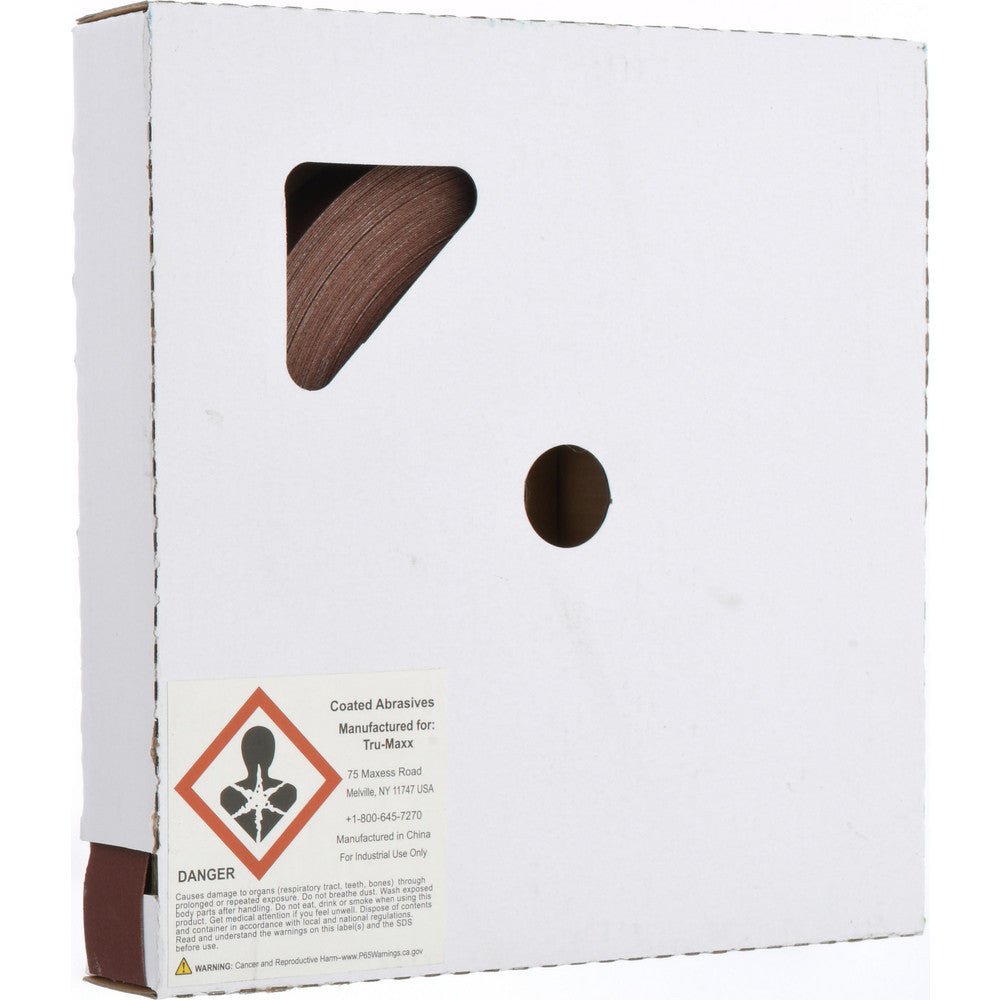 Tru-Maxx 50153 1" x 50 Yd 500 Grit Aluminum Oxide Shop Roll