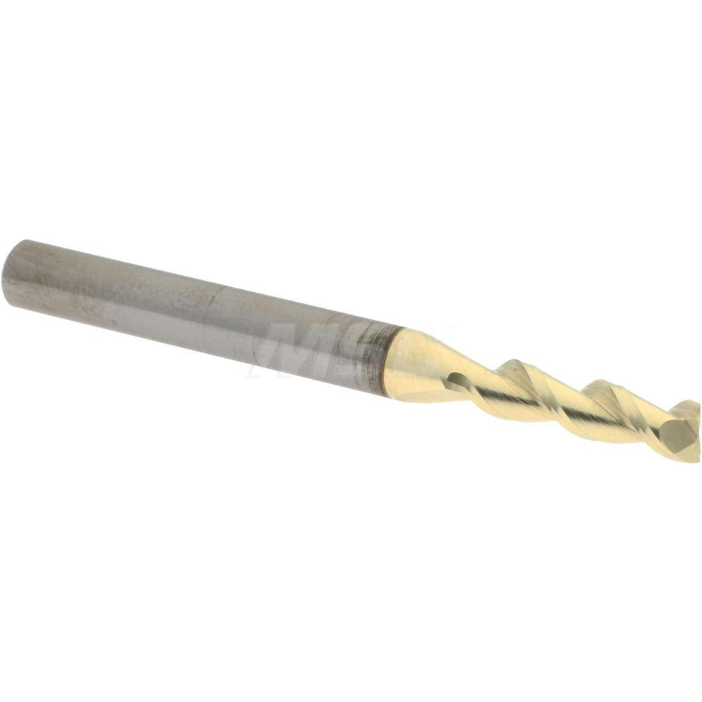 Accupro 312955 Square End Mill 5/32" Dia, 9/16" LOC, 2 Flute, Solid Carbide