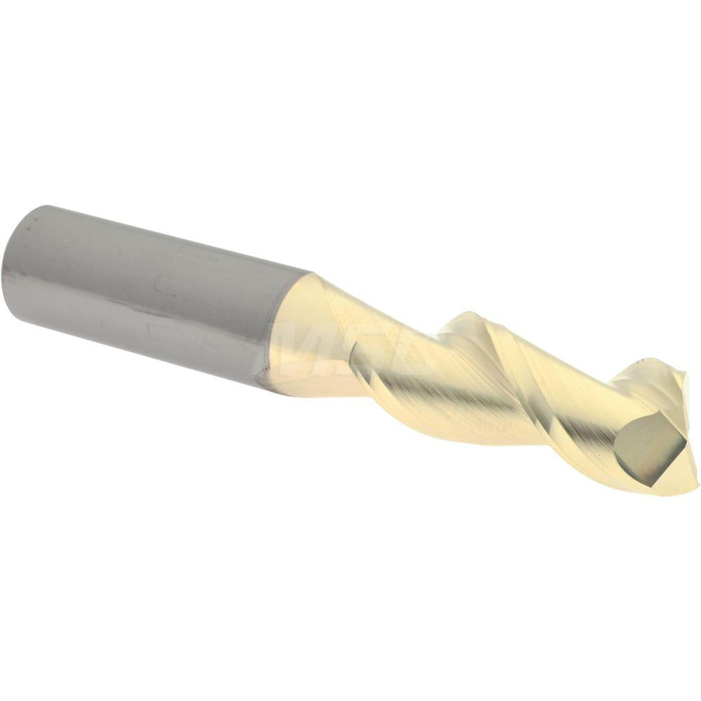 Accupro 313304 Square End Mill 1/2" Dia, 1-1/4" LOC, 2 Flute, Solid Carbide