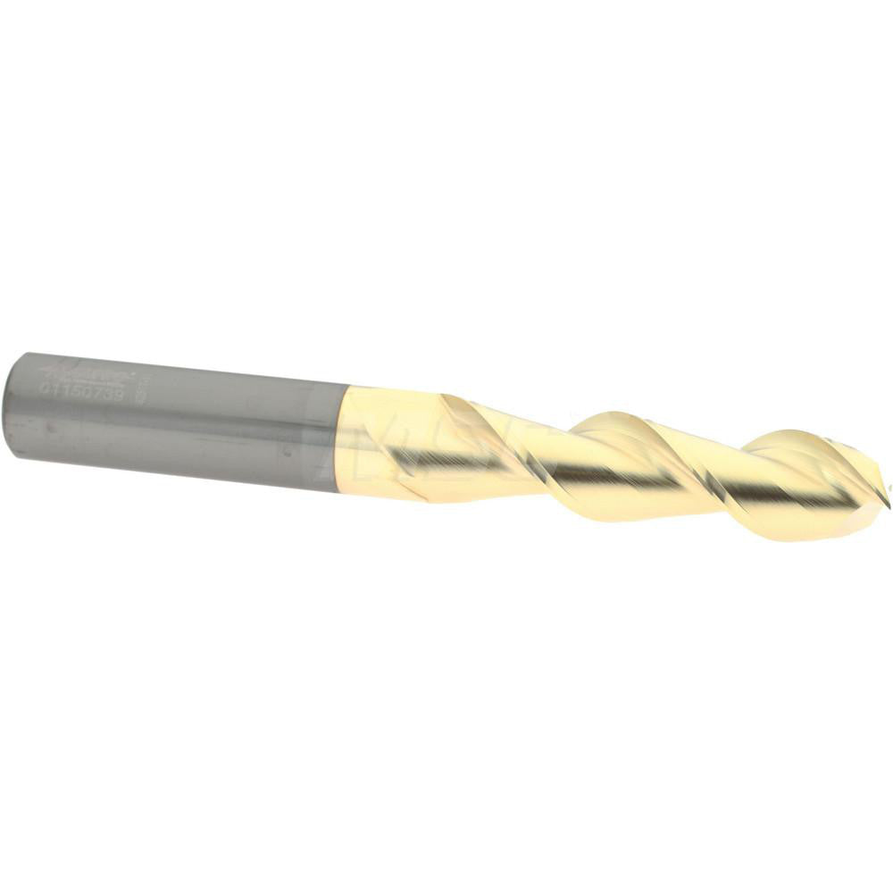 Accupro 313477 Square End Mill 3/4" Dia, 3" LOC, 2 Flute, Solid Carbide