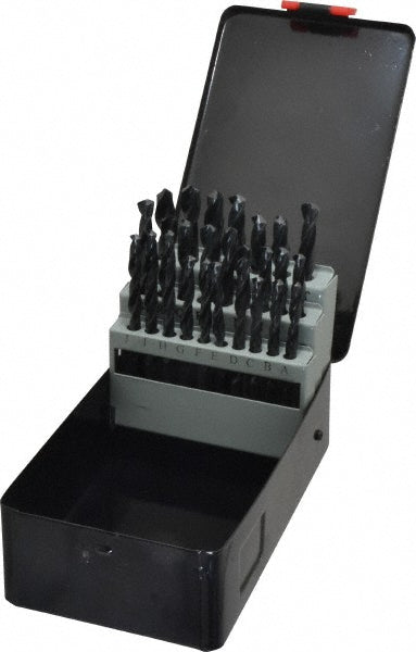 Value Collection 01186261 Drill Bit Set Jobber Length Drill Bits, 26 Pc, 118 °, High Speed Steel