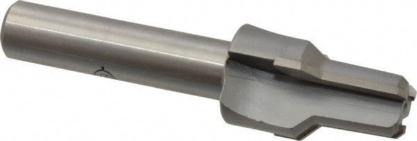 Scientific Cutting Tools, Inc. PRSS-03 0.586" Dia, 0.543" Small End Dia, 1/2" Straight Shank, 1-7/16" Flute, Taper Pipe Reamer