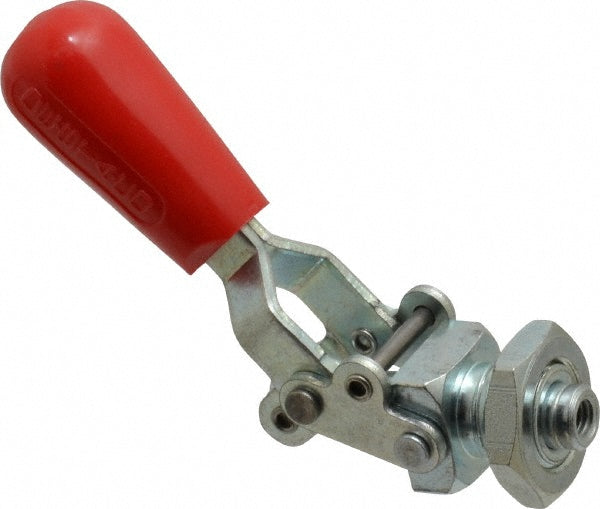 De-Sta-Co 602-MM Standard Straight Line Action Clamp 200 lb Load Capacity, 0.75" Plunger Travel, Mounting Plate Base, Carbon Steel